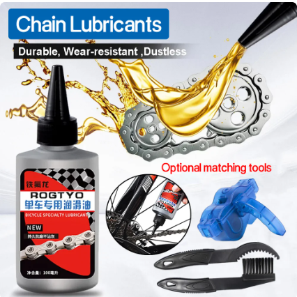 100Ml Bicycle Special Lubricant Motorcycle Chain Maintenance Cleaning Brush MTB Chain Tool Oil Road Bike Cycling Accessories