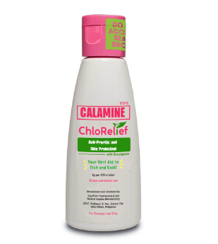 CHLORELIEF Calamine Anti-Itch and Rash Lotion 60ML