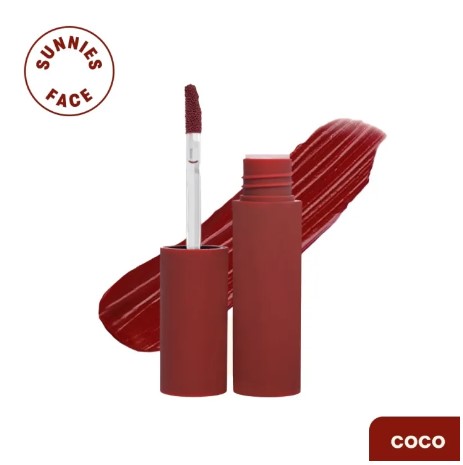 Sunnies Face Lip Dip Whipped Matte Liquid Lipstick Coco