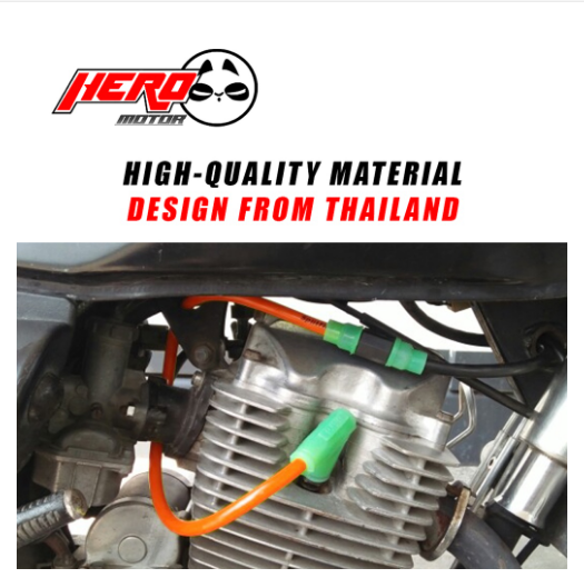 Split Fire Twin Core For Motorcycle Universal Made in Thailand