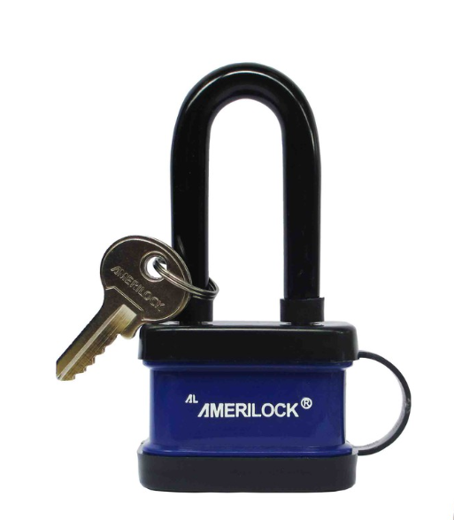 Amerilock Weatherproof Rustproof Laminated Padlock for Gate 40mm (AL 511) Short and Long Shackle