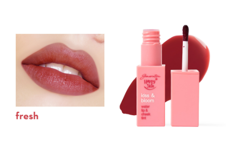Happy Skin Kiss & Bloom Water Lip & Cheek Tint in Fresh