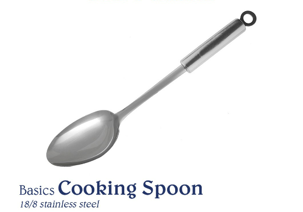 Chef's Classics Basics Stainless Steel Cooking Spoon