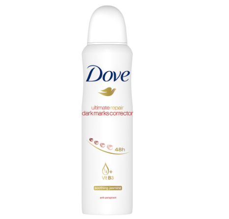 Dove Ultimate Repair Deodorant Spray Soothing Jasmine 150ml