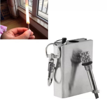 Emergency Fire Starter Magnesium Flint Striker Camping Lighter