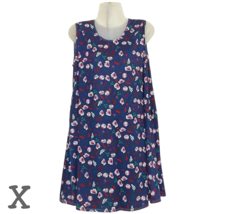 Flowy Maternity Dress  Above the Knee Plain Printed Plain M to XL