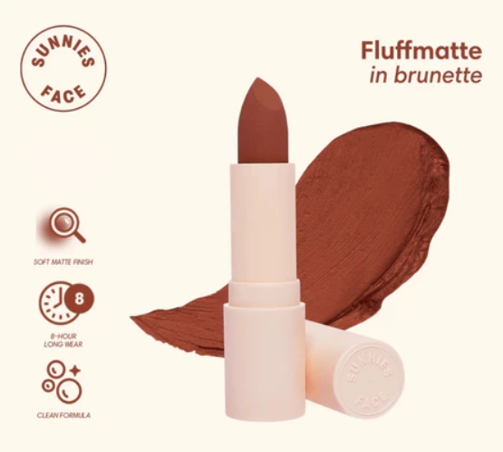 Sunnies Face Fluffmatte [Weightless Modern Matte Lipstick] (Brunette)