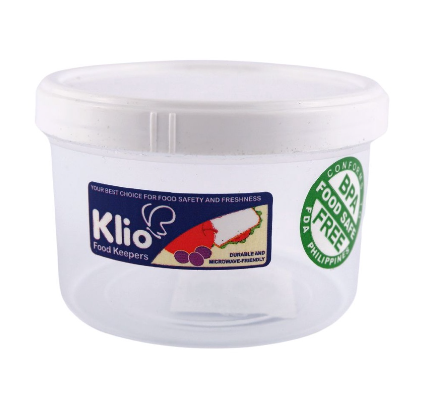 Klio Twist Series Round Food Keeper Short 200ml