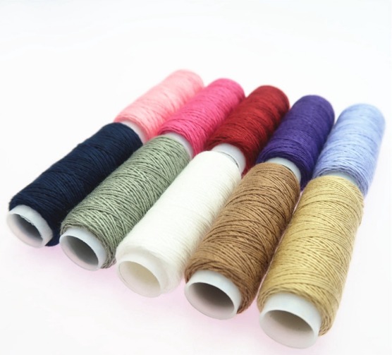 10Pcs Polyester Sewing Thread Spools 54.6 Yards/Roll