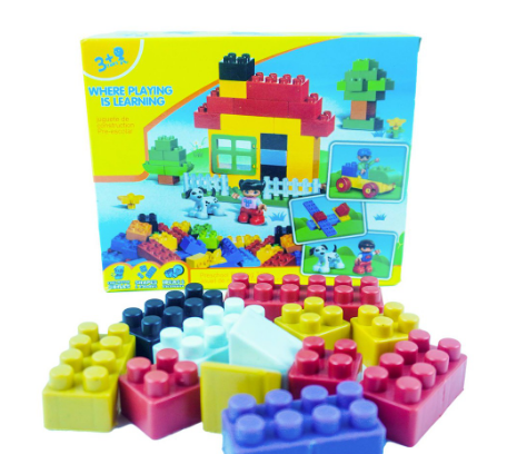 Building Blocks Early Educational Model Bricks Kids DIY Toys Birthday Present Laruan