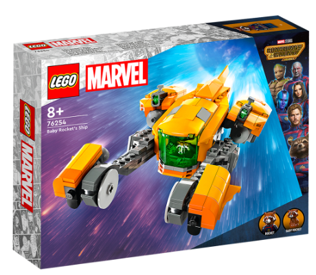Lego 76254 Super Heroes Baby Rocket's Ship 330 pcs Building Blocks