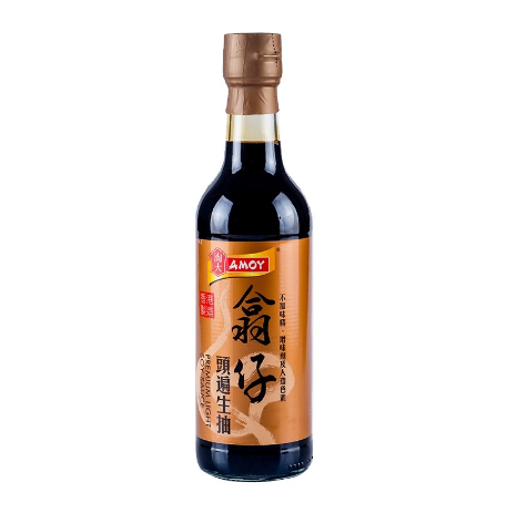 Amoy Premium Light Soy Sauce 500ml