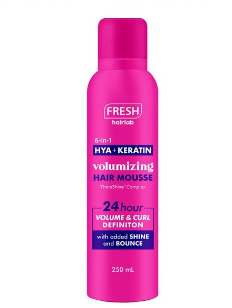 FRESH Hairlab 6 in 1 Hya+Keratin Volumizing Hair Mousse 25ML