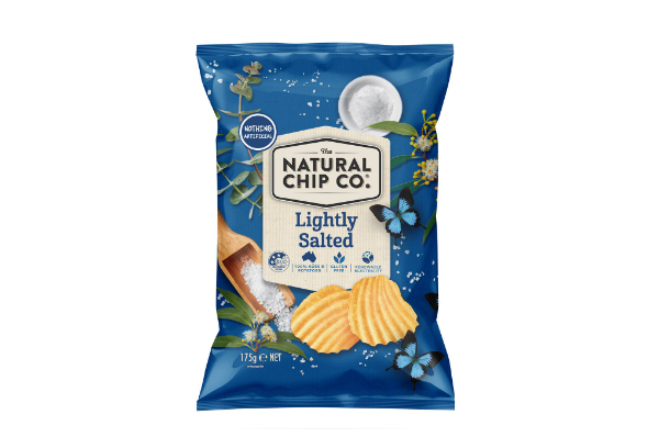 The Natural Chip Co. Lightly Salted Potato Chips 175g