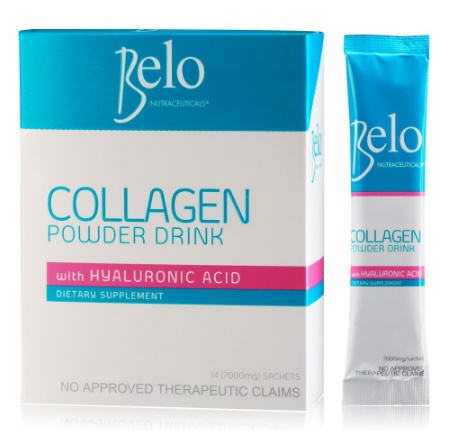 Belo Nutraceuticals Collagen Powder Drink, Box of 14 sachets