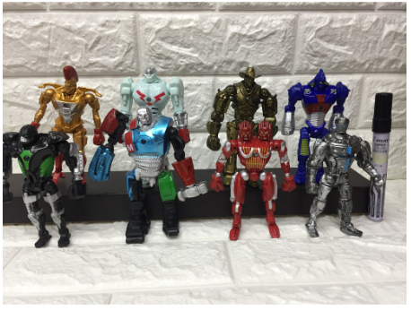 Real Steel Set of 8 Action Figure
