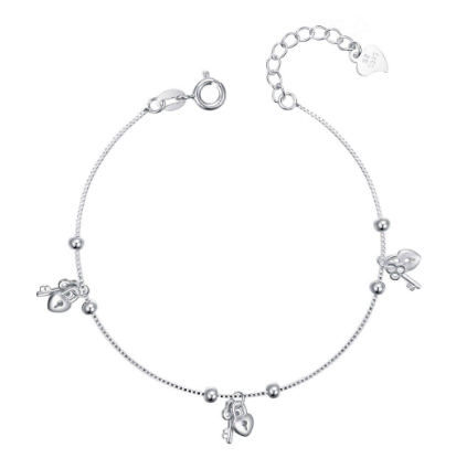 Silver Fashion Jewelry Accessory Ladies' Bracelet