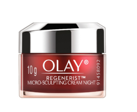 Olay Regenerist Micro-Sculpting Night Cream Moisturizer 10g (Skincare/Anti Aging)