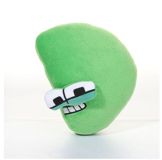 26 PCS Alphabet Lore Plush Toy Stuffed Doll Preschool Educational English ABC Letter Toy Kids Birthday Party Christmas Gift D