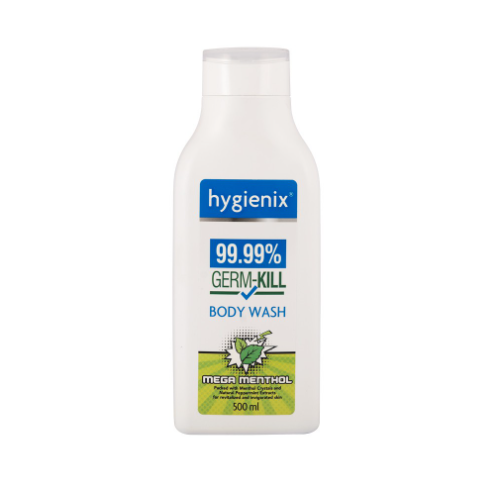 HYGIENIX Body Wash Mega Menthol 500ML