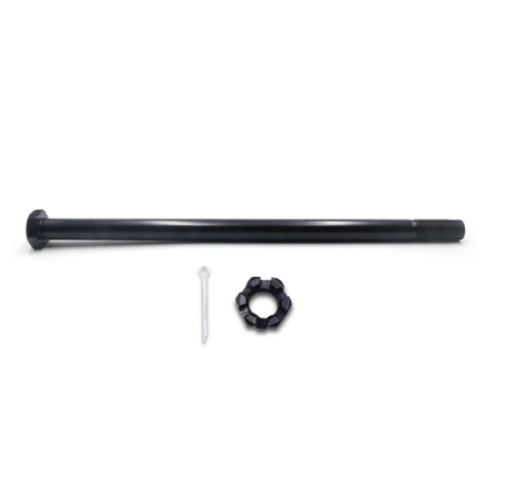 SK Pivot Axle Swing Arm High Tensile With Castle Nut For Kawasaki Barako 175