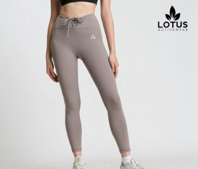 Lotus Activewear Sora Tie Waist Leggings