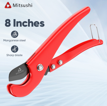 Mitsushi 32mm PVC Pipe Cutter Tube Cutter Pipe Shear Pipe Cutter Scissors with 32mm Opening