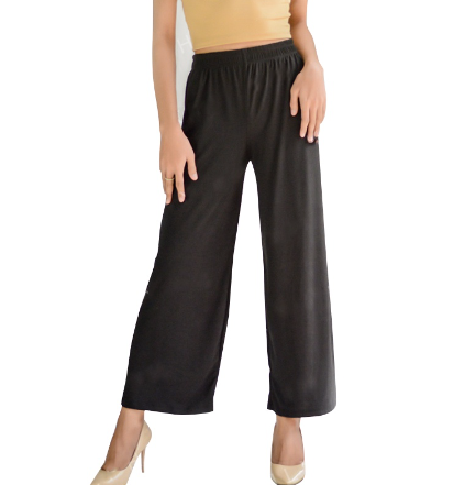 Cotton Wide Leg Flare Pants Square Pants