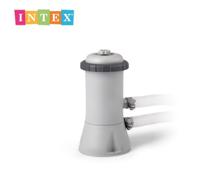 INTEX 28638 1000 Gallons Cartridge Filter Pump (220-240 Volt), 1000 Gal./Hr