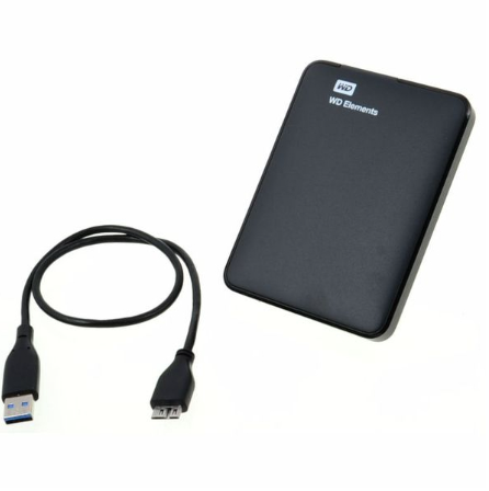 Western Digital WD Elements 2.5" Portable Hard Drive 1TB HDD USB3.0 External Hard Drive