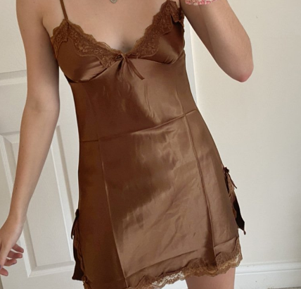 Sexy Lace Patchwork V Neck Mini Dress Summer Sleeveless Backless Casual