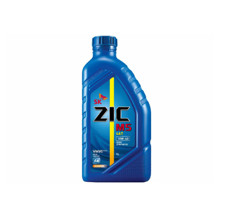 SK ZIC M5 4AT 10W-40  Semi Synthetic Scooter Engine Oil 800ML