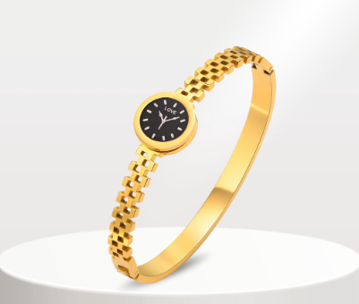 Gold Plated  Bracelet Fashion Elegant Women's Bangle Charm