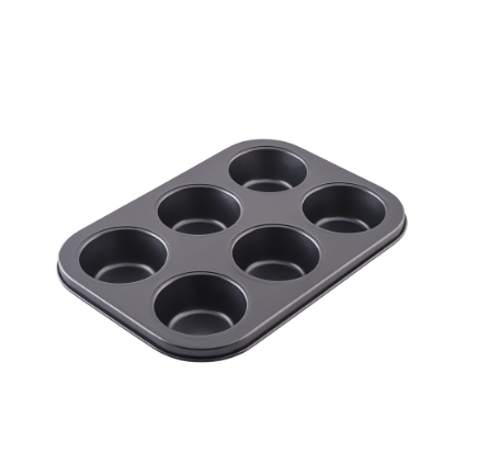 Classics Bakeware Non-Stick 6-cup Muffin Pan