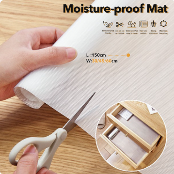 150CM*60CM EVA Waterproof Non-Slip Cabinet Drawer Liner Cover Mat Kitchen Drawer Mats Table Cover