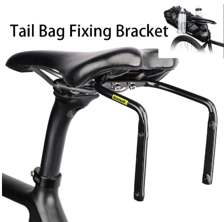 Rhinowalk SK500B BicycleTail Bag Stabilizer Holder with Water Bottle Mounting Hole bottle Cage Not Included