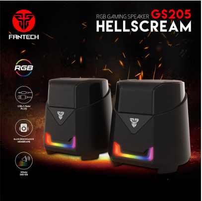 Fantech GS205 Hellscream RGB Gaming Speaker 360 Surround Sound