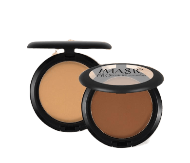 IMAGIC Mattifying Pressed Powder Matte Oil Control Anti-Shine SPF 15 Weightless/Dry Wet Dual-Use Light Concealer Compact Makeup
