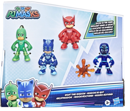 PJ Masks Hero Vs. Villain 4 Pack Night Time Mission