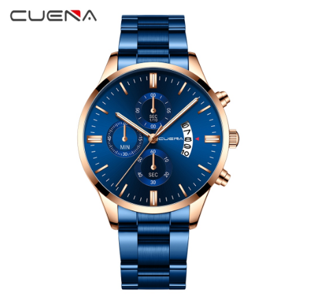 Cuena Men's Watch Leisure Sports Quartz Waterproof Watch 845S 006