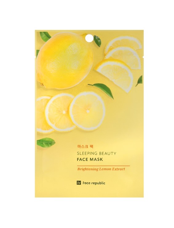 Sleeping Beauty Face Mask Brightening Lemon Extract 23g