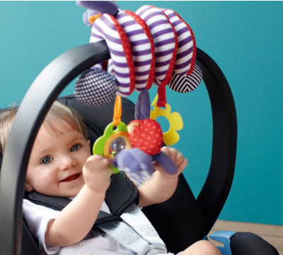 Baby Infant Rattles Plush Animal Stroller Hanging Bell Bed Play Toy Doll