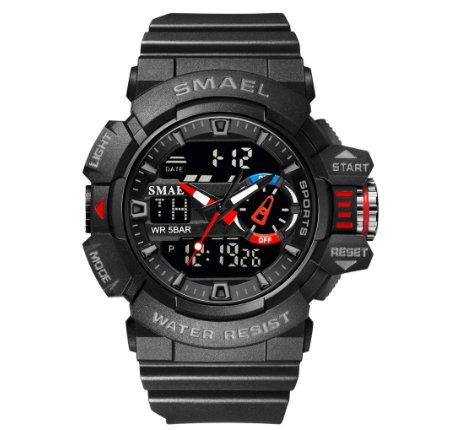Smael 8043 Sport Watch Waterproof Top Brand Luxury Sports Digital Men's Wristwatch Military Army M007
