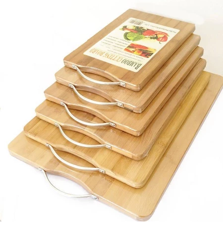 All Sizes Wooden Chopping Board Wood Cutting Board Kitchenware Bamboo Chopping Pad Sangkalan