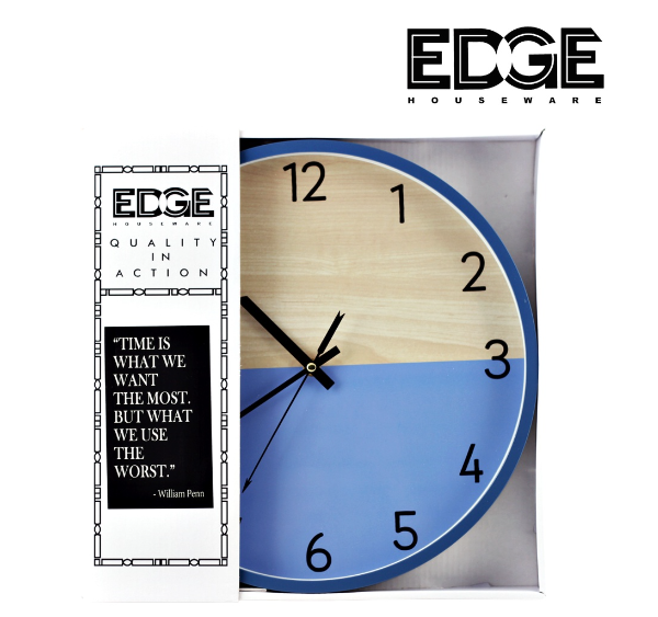 35CM Silent Non-Ticking Wall Clocks Battery Operated CLOCKModern Style Wooden Clock Decorative
