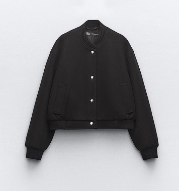 ZARA New Women's Soft Bomber jacket