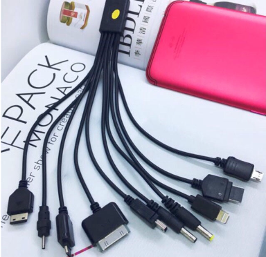 10 In 1 USB Multi Charger Cable