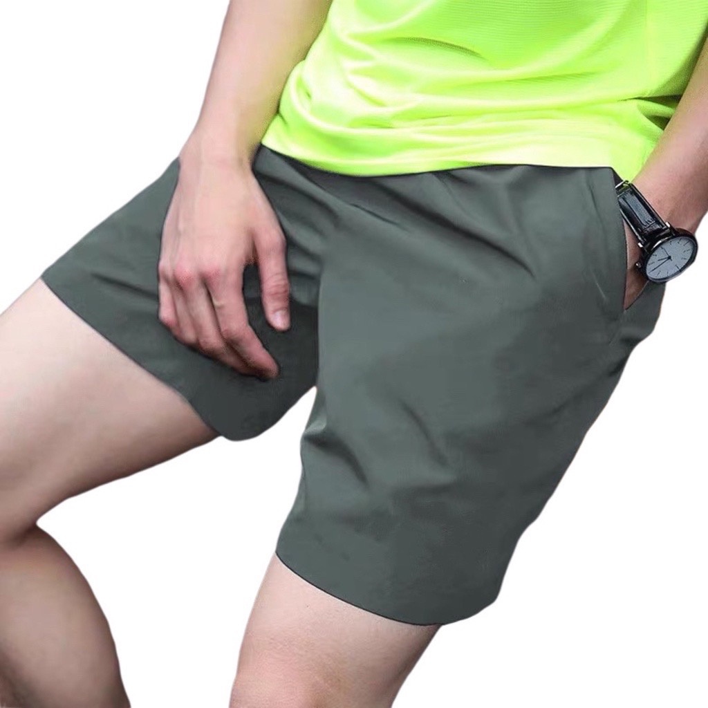 Unisex 2 Pocket Taslan Shorts Pure Taslan FabricWith Side Pockets 2 POCKET