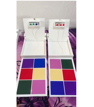 Cute Mini Size Color Game Perya Board Game