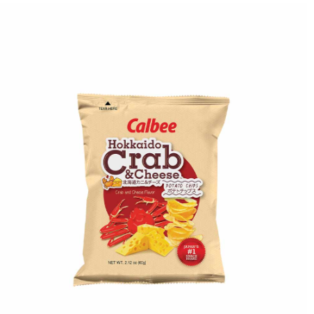 Calbee Hokkaido Crab & Cheese  60g